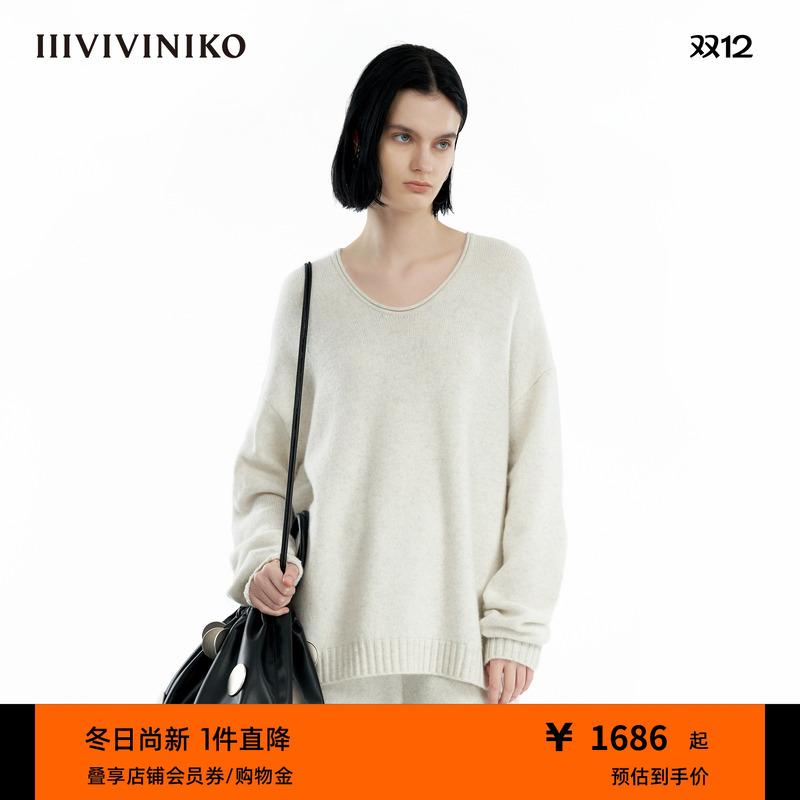 羊绒针织套头衫IIIVIVINIKO
