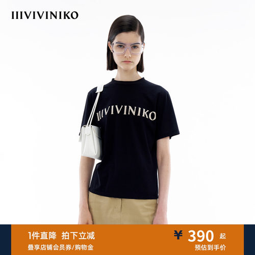 休闲时髦短袖T恤IIIVIVINIKO