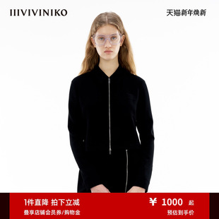 日本三醋酸 衬衫 IIIVIVINIKO夏季 简约前卫百搭短款 女 新款