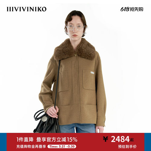 工装风夹克毛呢大衣IIIVIVINIKO