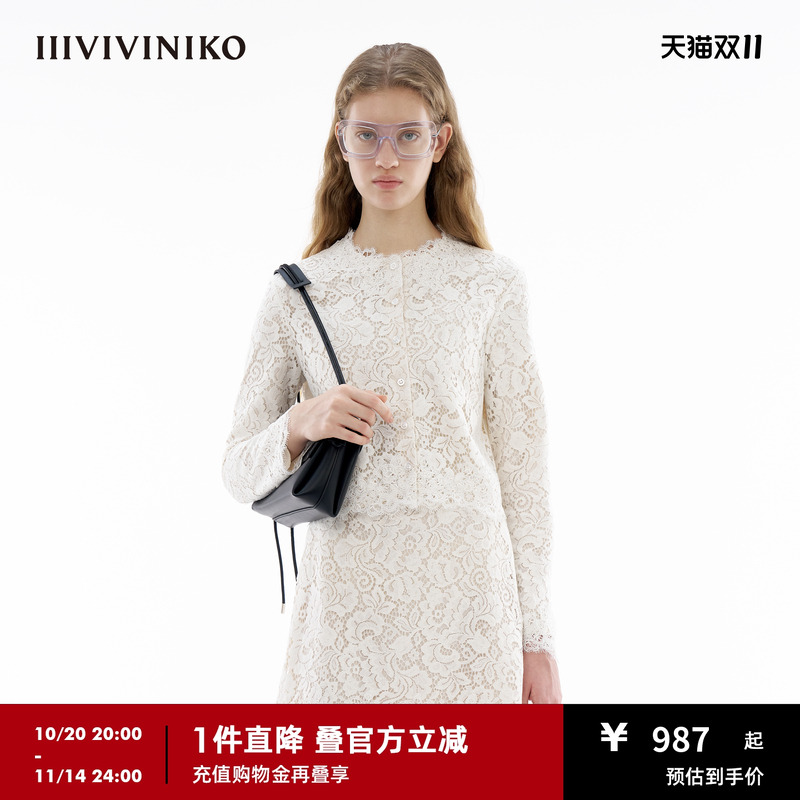 蕾丝花边外套IIIVIVINIKO