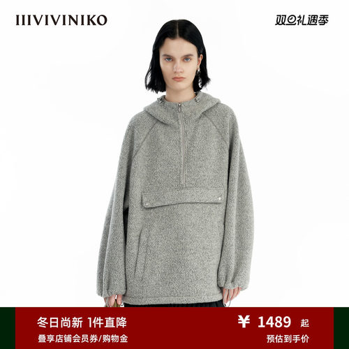 连帽拉链套头外套IIIVIVINIKO