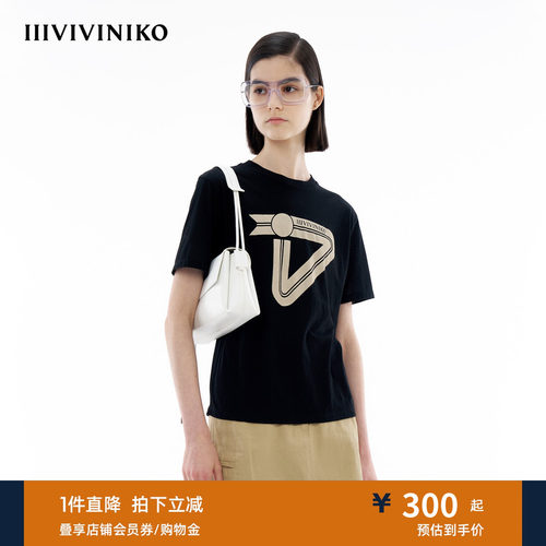 微宽松合体T恤IIIVIVINIKO