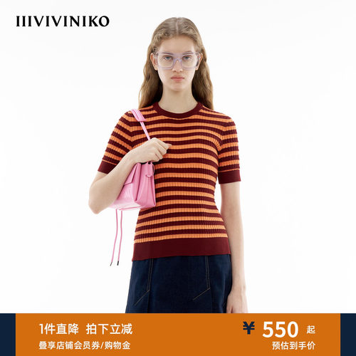 短袖针织上衣IIIVIVINIKO