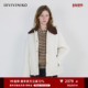 IIIVIVINIKO2025冬新款 廓形可拆卸领绗格工装 棉服女M541908090C