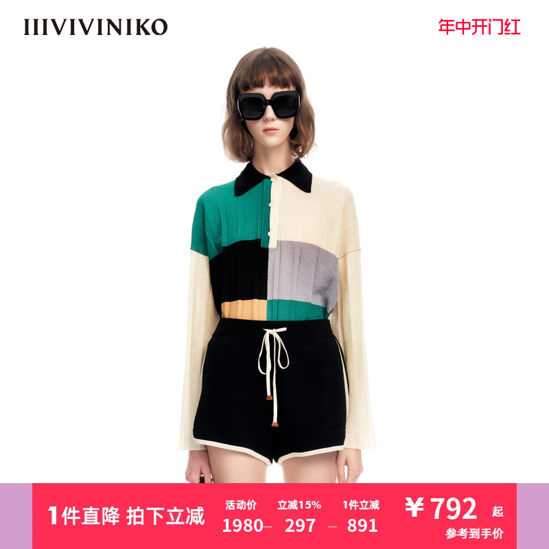 夏季针织衫IIIVIVINIKO