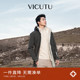 VICUTU威可多男士 连帽商务休闲百搭外套 舒暖御寒时尚 棉衣秋季 新款