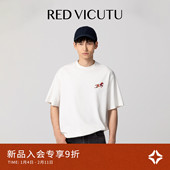 T恤 日常百搭短袖 马上行系列 威可多马年限定内搭白色休闲时尚