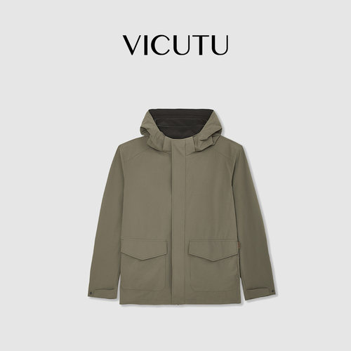 VICUTU威可多男士商务夹克秋新