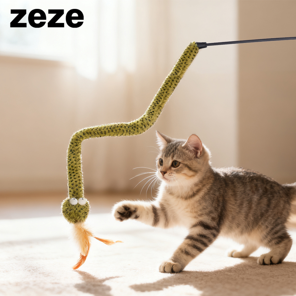 zeze蛇逗猫棒猫咪玩具