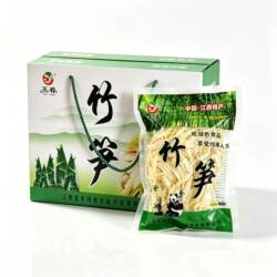 玉肴竹笋礼盒明笋江西宜丰特产鲜嫩笋丝农家笋手提送礼礼盒装