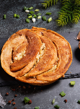 泉州闽南古早味小吃哆有爱肉粕蒜香圆饼猪油粕润脂渣肉即食250G营