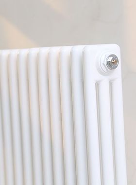 暖气片钢三柱HCGZ3明装家用低碳钢制壁挂卧室散热器工程散热器