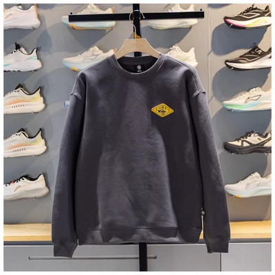 李宁卫衣男子2026春季反伍BADFIVE立体裁剪宽松套头卫衣AWDW027