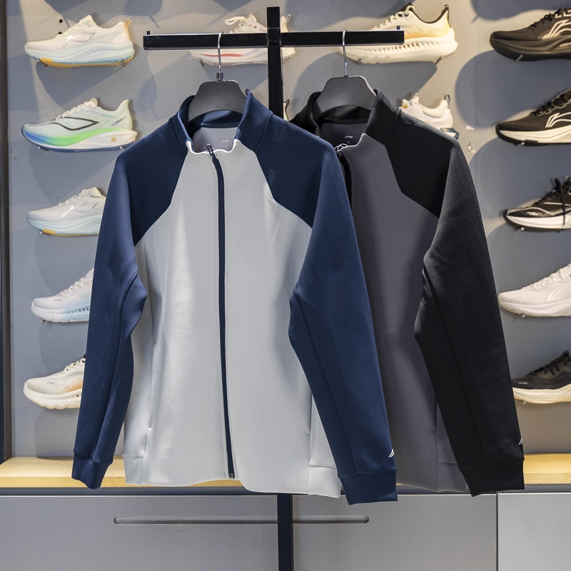 李宁男子针织外套2025秋季新品团购系列立领开衫无帽卫衣AWDVA85,运动服/休闲服装,运动茄克/外套,淘宝优惠券,粉丝福利购,淘宝优惠卷