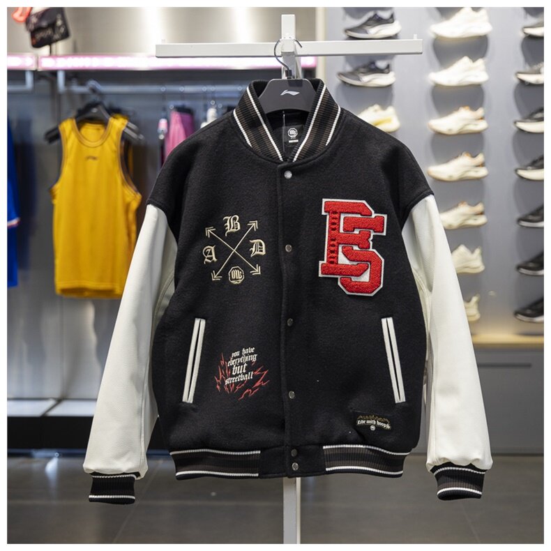 李宁2025春季新款男子棉夹克反伍系宽松时尚运动棉服外套 AJMV027,运动服/休闲服装,运动茄克/外套,淘宝优惠券,粉丝福利购,淘宝优惠卷