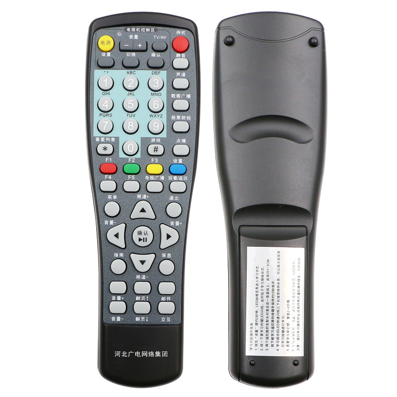 TTY适用于河北广电网络集团银数字有线电视机顶盒遥控器承德广通宣化唐山河新大陆九联巨鹰科技NL-5103