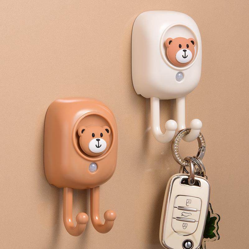 新款可爱呆萌动物出门语音提示器多功能趣味防丢锁匙挂钩,收纳整理,挂钩/粘钩,淘宝优惠券,粉丝福利购,淘宝优惠卷