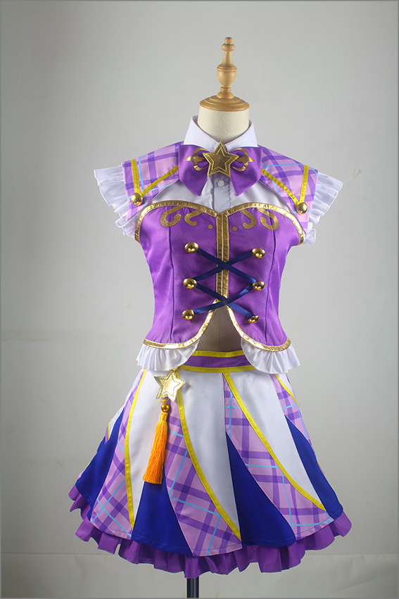 偶像活动紫吹兰第三季入学服cosplay-封面