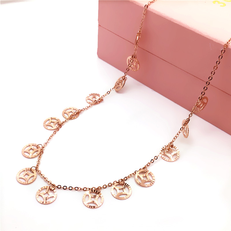 翁氏珠宝铜钱脚链紫金保真经典