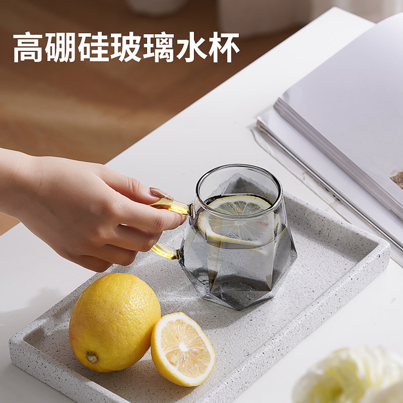 冰箱冷水壶凉水壶家用柠檬泡茶壶夏耐高温玻璃杯装水瓶大容量套装