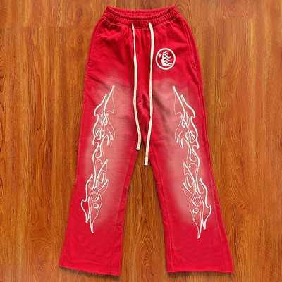 HELLSTARSTUDIOS长裤潮印花