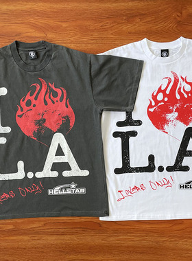HellStar Studios I Love NY Tee 欧美潮牌男女休闲短袖T恤