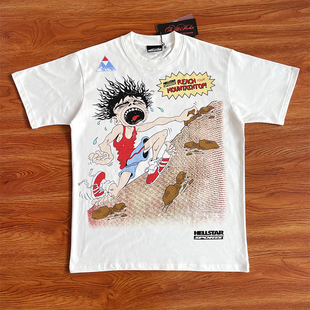 Hellstar Studios RECORDS  T Shirt  男女同款纯棉短袖T恤欧美潮