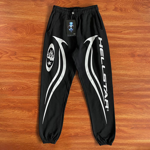Hellstar Studios Sports Gel Pants 男女纯棉高街风休闲运动长裤