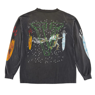 SAINT MICHAEL  骷髅头印花图案 纯棉 长袖