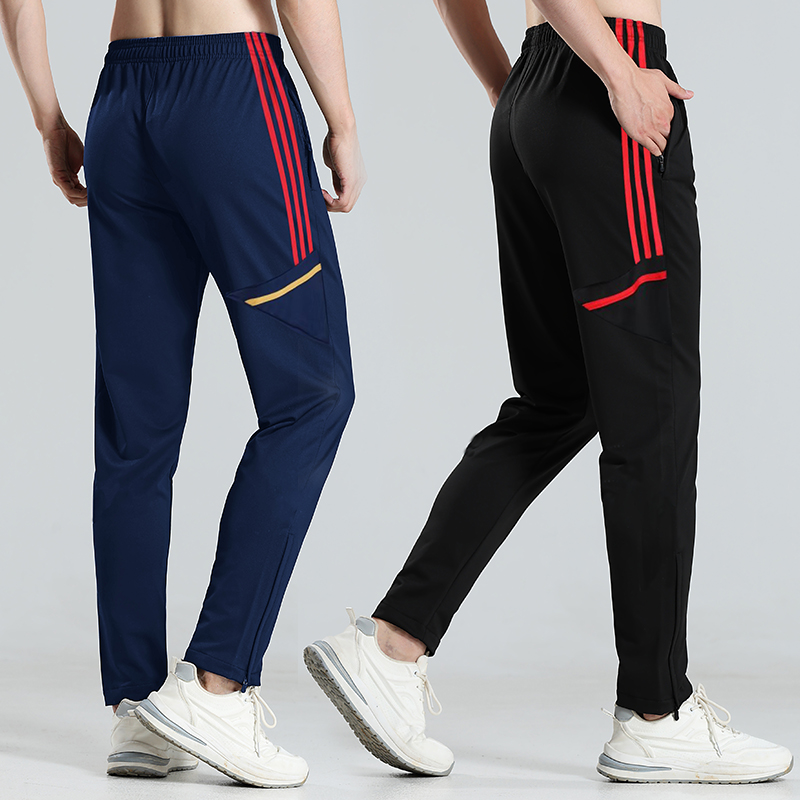 运动裤男秋冬加厚速干透气跑步健身骑行小脚足球篮球田径训练长裤