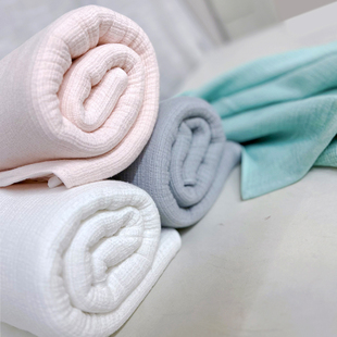 品牌订单剩余瑕疵款纯棉纱布浴巾