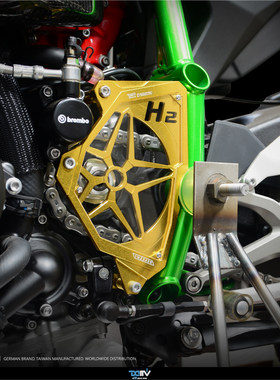 德国DIMOTIV适用 KAWASAKI 川崎 H2  前傳動齒盤外蓋 DMV