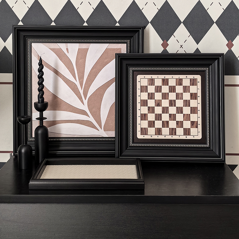 态生活中古风玄关电视柜艺术装饰画摆件客厅卧室书房复古墙面挂画