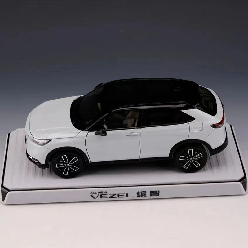 广汽本田缤智车模1：18原厂2023新款VEZEL仿真合金汽车模型摆件