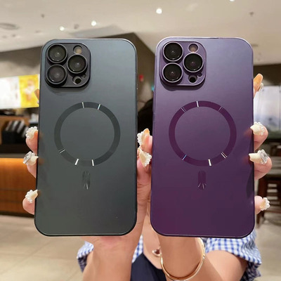 纳米磨砂适用iPhone17pro新款肤感pc手机壳苹果16精孔13/12保护壳