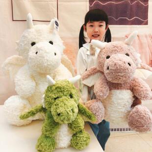 可爱恐龙公仔毛绒玩具儿童布娃娃飞龙送男女孩子生日礼物陪伴抱枕