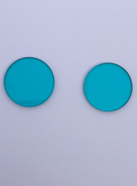 PHTODE QB26 光学蓝色光学滤光片 蓝色玻璃 带通滤光片蓝光 75*2