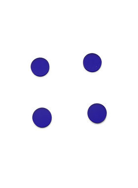 钢化QB29 光学蓝色光学滤光片 380nm带通滤光片12.5*2mm