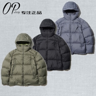 Snow Peak雪峰 Recycled Light Jacket 高领轻量化防水连帽羽绒服