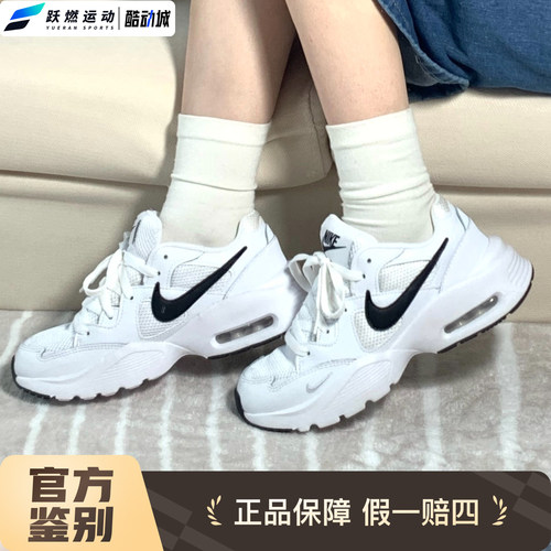 耐克运动休闲气垫增高跑步鞋女款