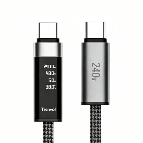 typec1.5米全协议转换线pps数显
