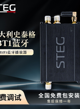汽车音响改装意大利史泰格BT1蓝牙HiFi蓝牙播放器全国实体包安装