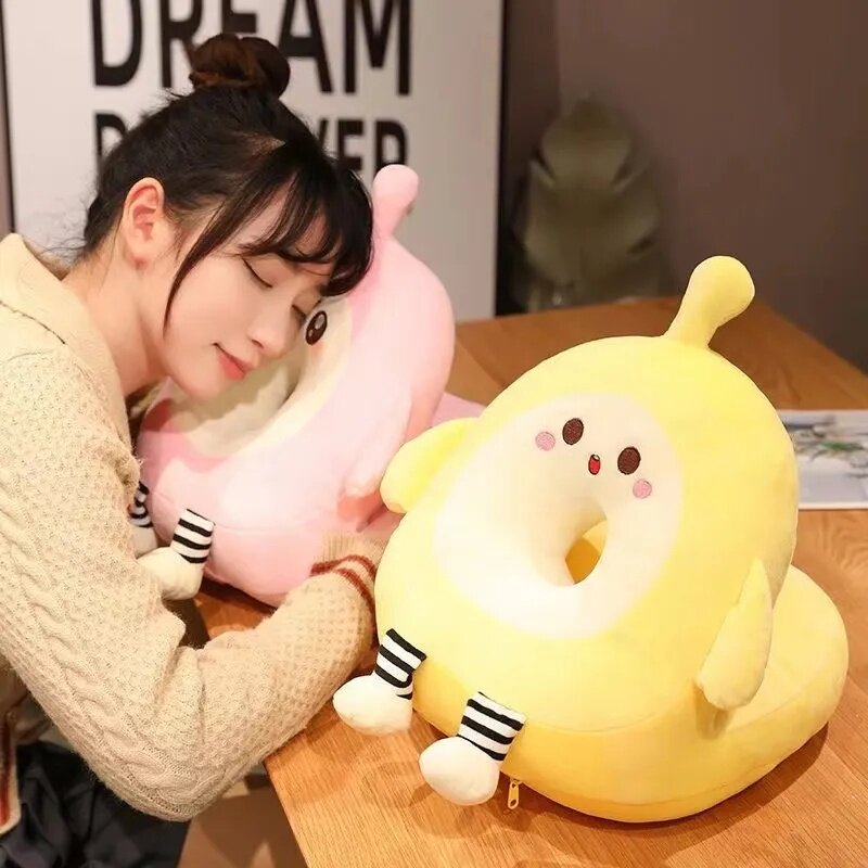 办公室桌上趴趴抱枕小学生午休神器儿童午睡枕趴睡枕女生可爱枕头