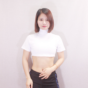 春秋季薄款纯棉韩国新款高领短袖假领子女打底假领围脖套头假衣领