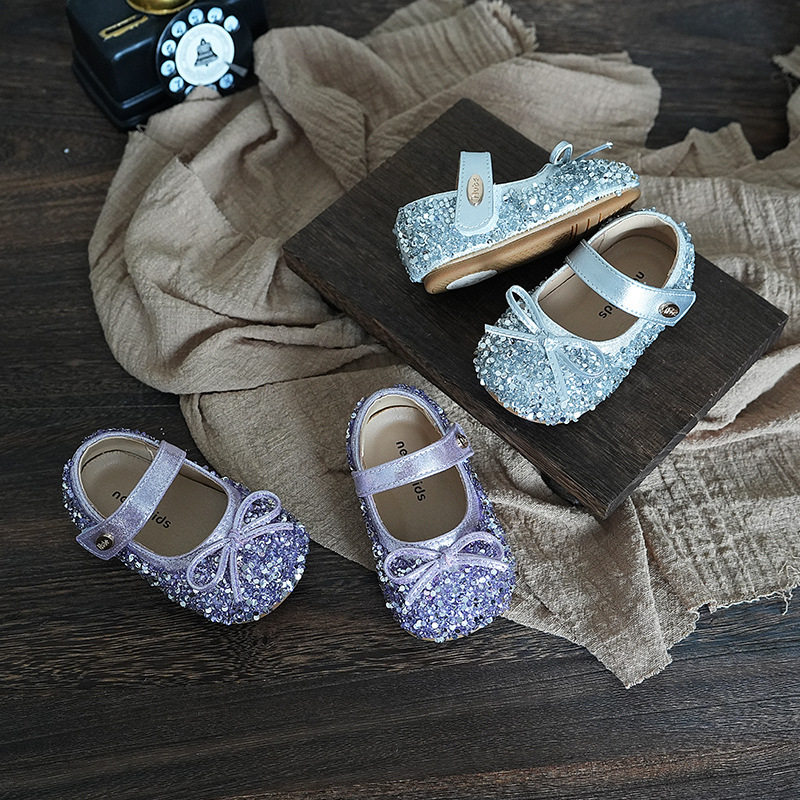 【16--25码】女宝宝学步鞋秋季软底防滑水晶公主鞋蝴蝶结亮片单鞋,童鞋/婴儿鞋/亲子鞋,婴儿步前鞋/袜鞋,淘宝优惠券,粉丝福利购,淘宝优惠卷