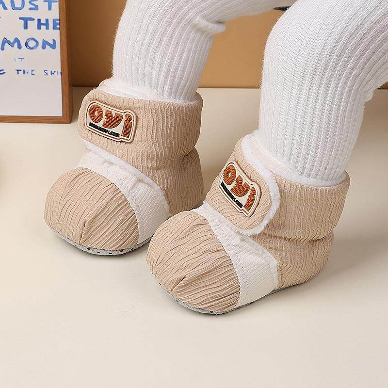 婴儿步前鞋3—6—12个月宝宝冬季棉鞋初新生儿不掉鞋防滑舒适软底,童鞋/婴儿鞋/亲子鞋,幼小稳步鞋,淘宝优惠券,粉丝福利购,淘宝优惠卷