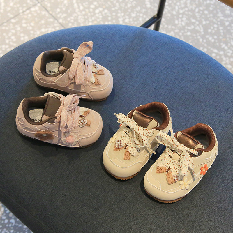 女小童学步鞋2025秋季软底宝宝运动鞋花朵洋气防滑单鞋婴儿休闲鞋,童鞋/婴儿鞋/亲子鞋,婴儿步前鞋/袜鞋,淘宝优惠券,粉丝福利购,淘宝优惠卷