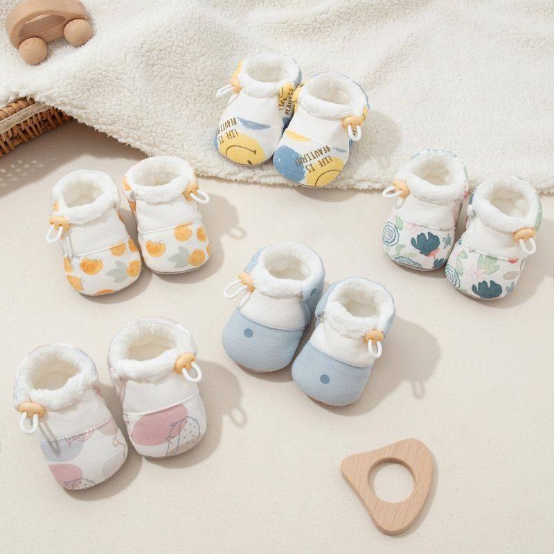 婴儿秋冬季棉鞋男女宝宝加绒软底步前鞋套0-1岁防掉加厚保暖舒适,童鞋/婴儿鞋/亲子鞋,婴儿步前鞋/袜鞋,淘宝优惠券,粉丝福利购,淘宝优惠卷