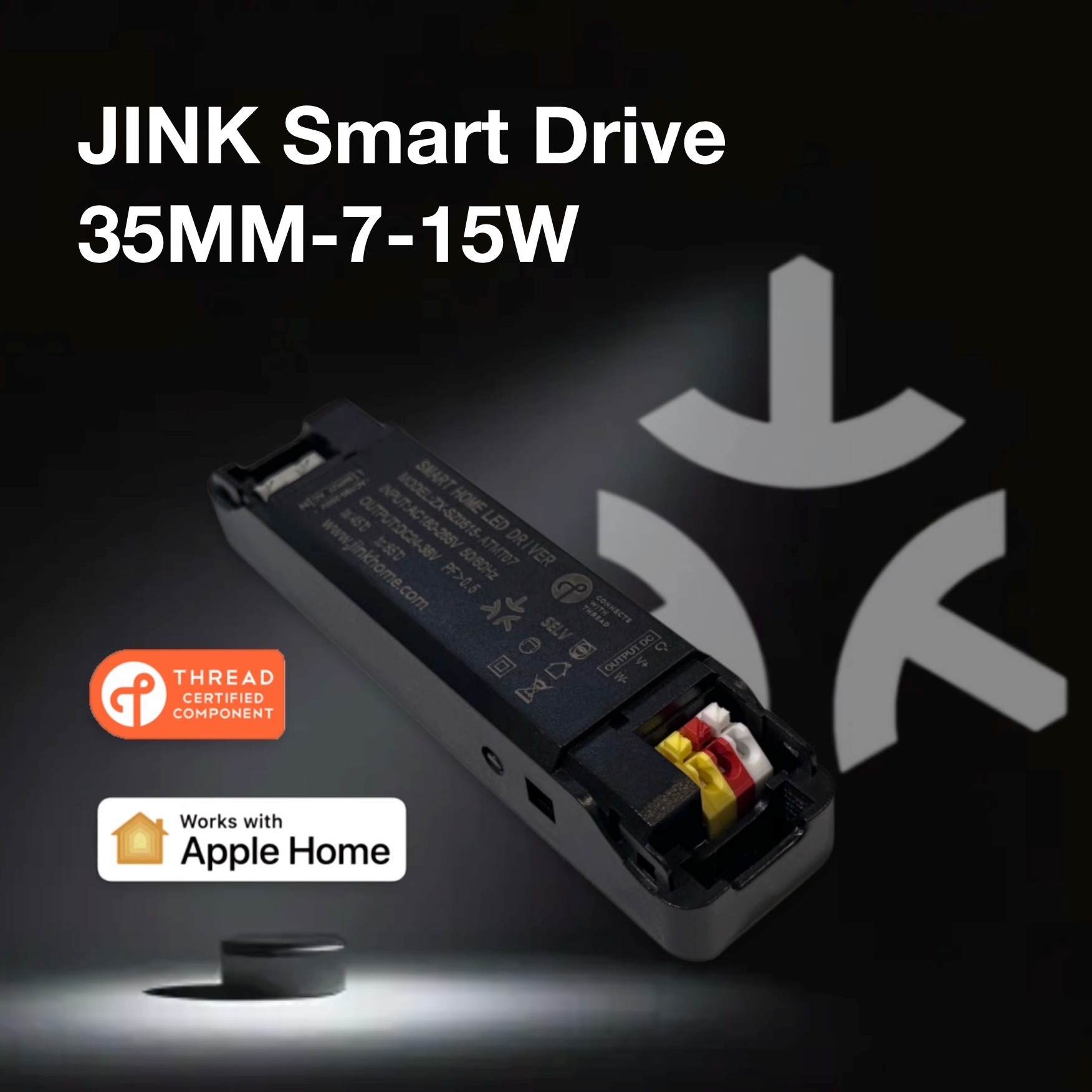 JINK适用苹果matter协议绿米直连芳华智能筒射灯驱动电源控制器